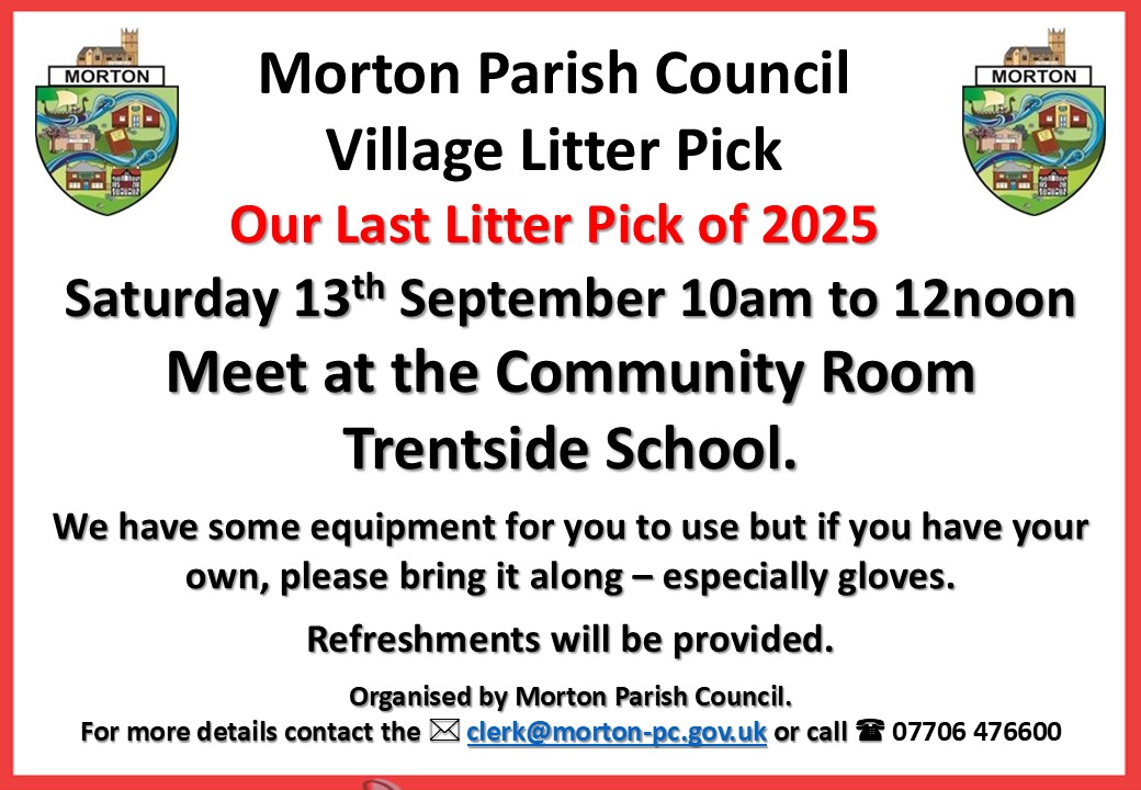 Autumn Village Litter Pick